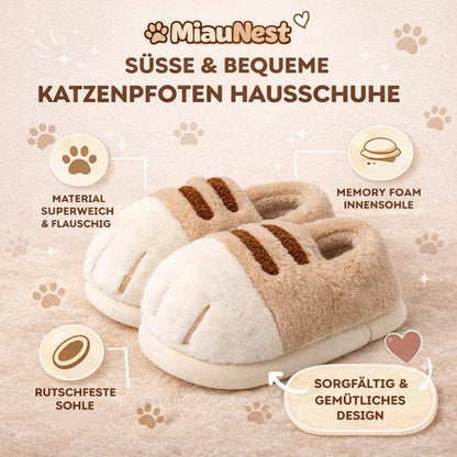 Katzenpfoten Hausschuhe